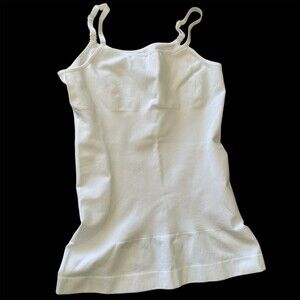 Underoutfit Shaping Cami Tank Top Womens XL White Tummy Control Seamless
